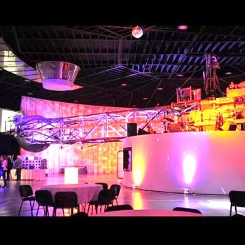 A cool modern event space